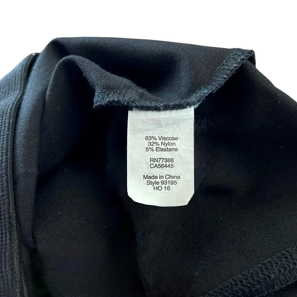 J.Crew The Gigi Pant Black Skinny Stretch Side‎ Zip Size 2